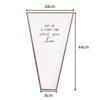 Valentine's Day Flower Packaging Valentine's Day-themed Shopping Malls Transparent Flower Packaging Transparent For Flower Event