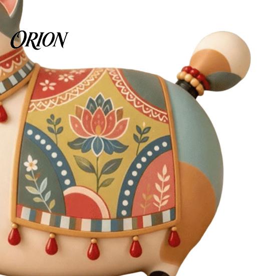 Funny Pet Statues Dachshund Cat/Dog Ornament, Handmade Resin Decorative Figurine, Artistic Themed Rustic Crafts Home Decor Statue for Living Room Desk