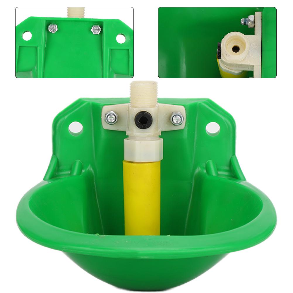 Sheep Water Bowls Touch Valve Plastic Cup Animal Feeders Drinking Equipment for FarmPlastic Amniotic Fluid Bowl