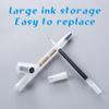 Latest Stationery Pen Student Adult Neutral Cap Pen 0.5mm Black 1ml