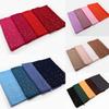 75x180cm Beads Pleated Hijab, Cotton Rayon Scarf Shawl