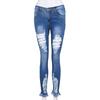 Fashion Women Jeans Denim Hole Female High Waist Stretch Slim Sexy Pencil Pants