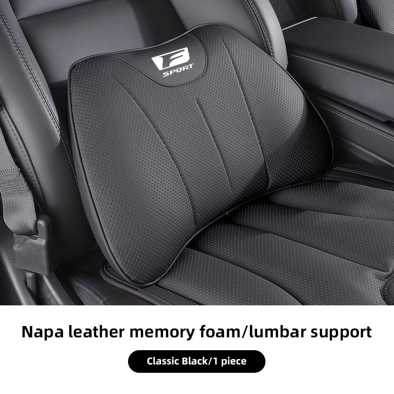 Car Headrest Neck Pillow Auto Seat Cushion Waist Pillow Set For Lexus FSPORT LBX NX RX 350h 450h ES UX 300e GS GX IS LS LX CT