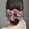 High Elastic Hair Bands Girls French Vintage Elegant Hairbands Ribbon Hair Ties Women Girls Cute Hair Styling Accessories