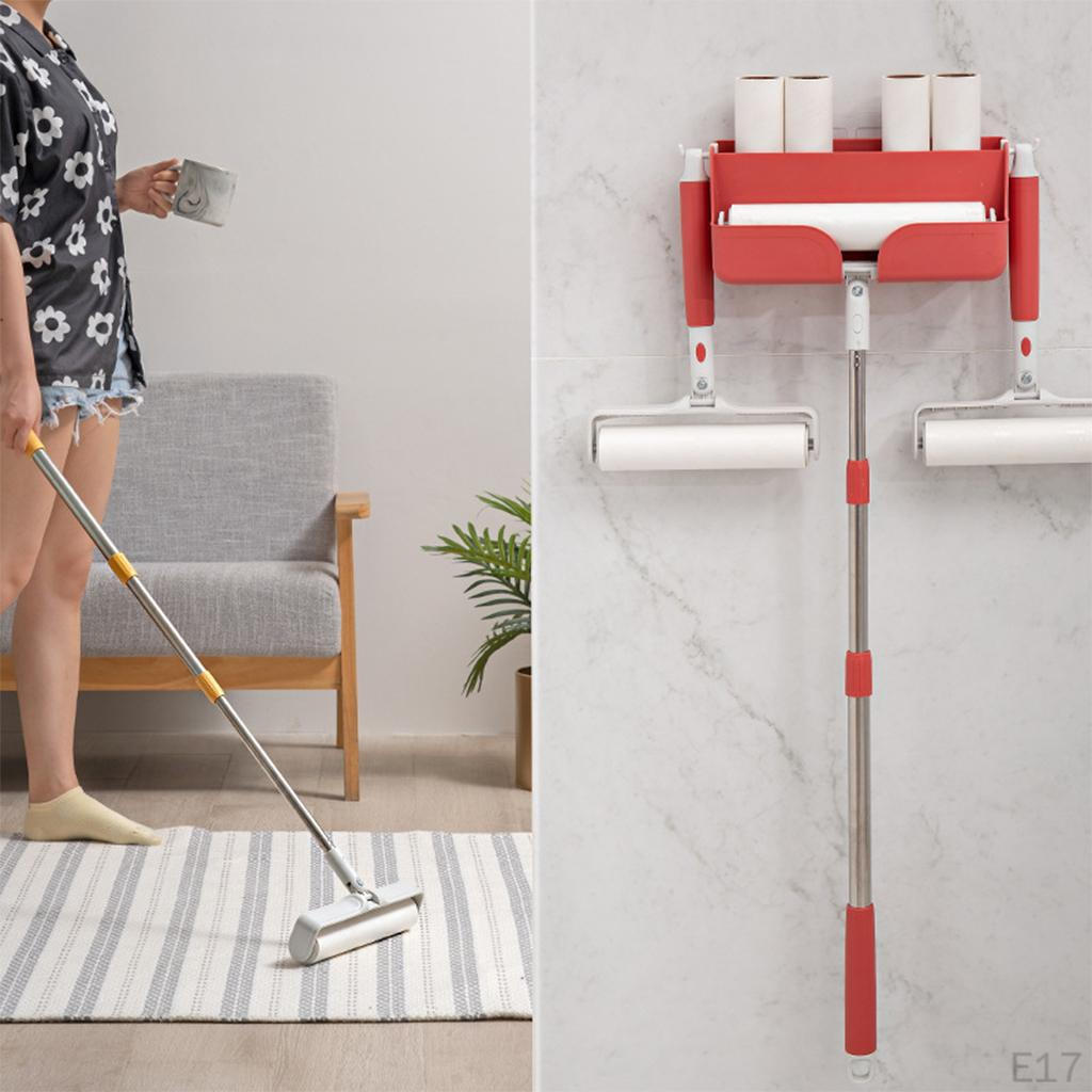 Handle Assembly Dust and Hair Pet Remover Cleaner Roller with Long