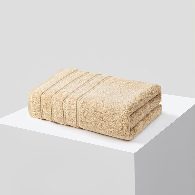 Yougang Multi-color Pure Cotton Bath Towel Square Towel Household Plain Color A Soft Absorbent Gift Three-piece Set