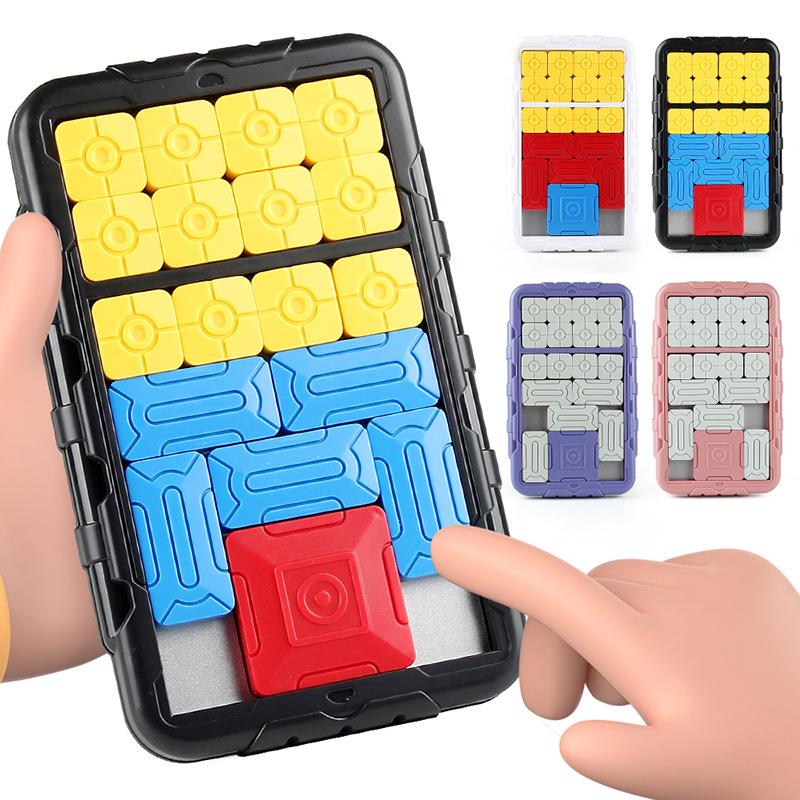 Magnetic Intelligence Challenge Huarongdao Double Edition Battle Puzzle Science And Education Intelligence Sliding Puzzle Ladder Customs Clearance Toy
