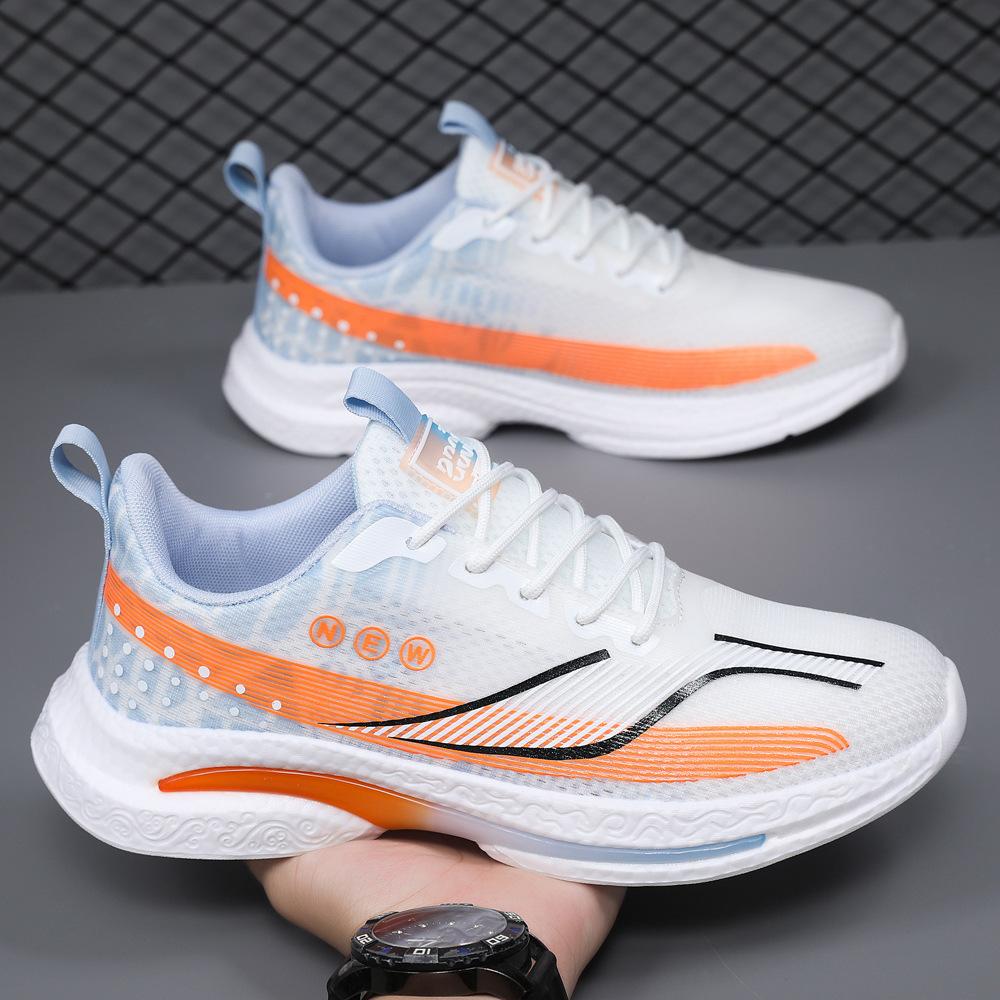 Men's Shoes Spring Breathable Light Mesh Shoes Men's Fashion Casual Trendy Shoes Running Sneaker