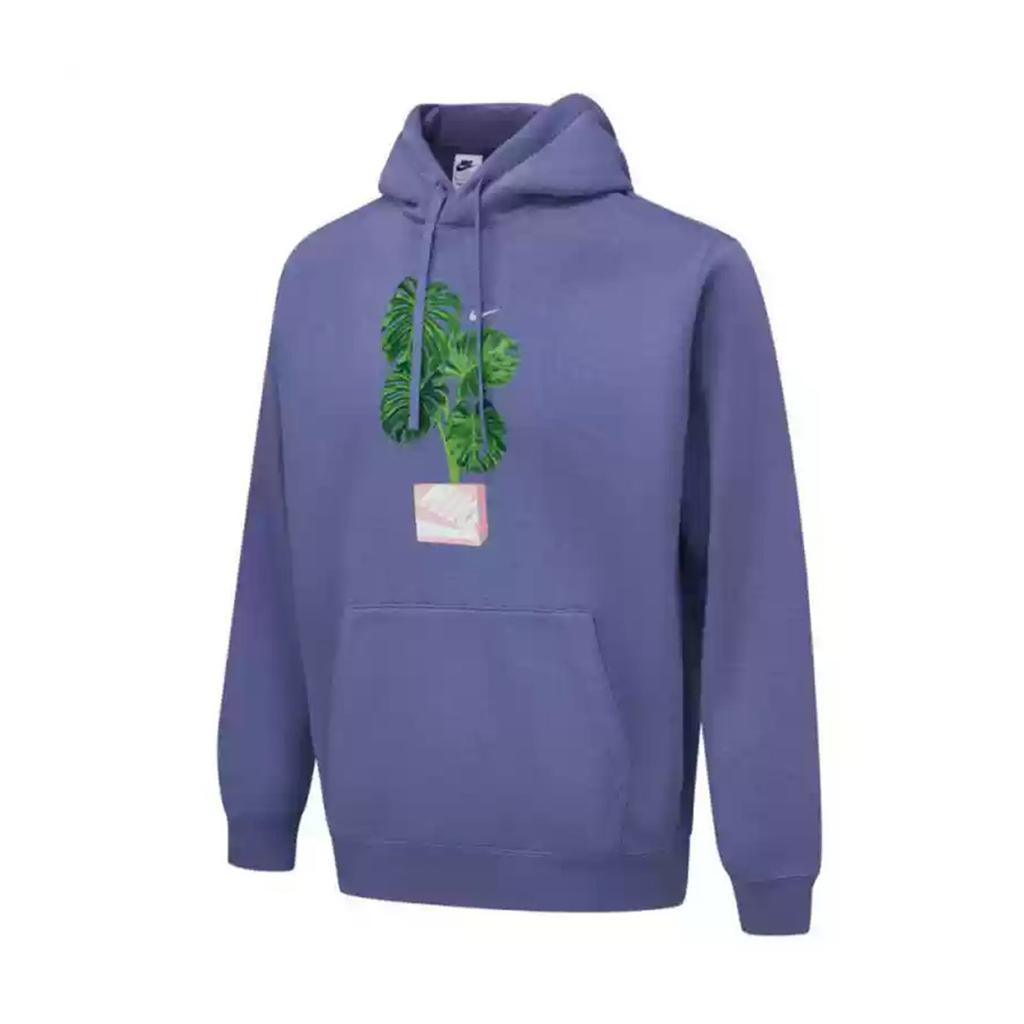 Nike Comfortable Versatile Hooded Pullover Sweatshirt Men sweatshirt Purple HQ2968-527