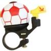 Football Shape Bicycle Bell Aluminum Alloy Bike Accessories Colorful Plastic Bike Bell for Children Mountain Bike Bell