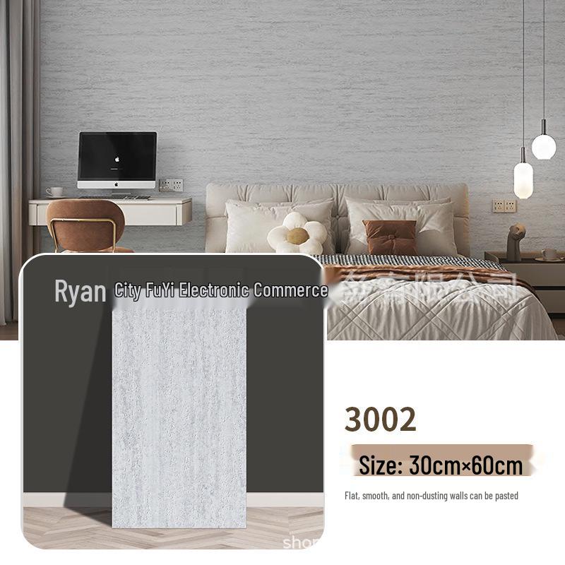 Waterproof 3D Travertine-Style Flexible Wall Panel Wallpaper