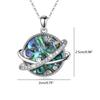 Fashion Planet Jewelry Pendant Jewelry Planet Pendant Necklace Neck Jewelry Alloy Material for Girls Woman Teens Party