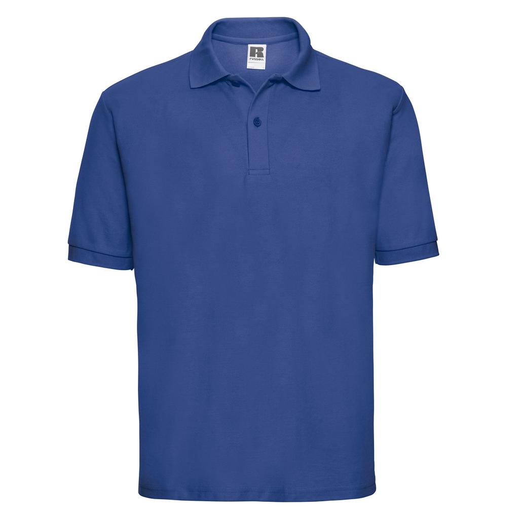 Russell Mens Polycotton Pique Polo Shirt