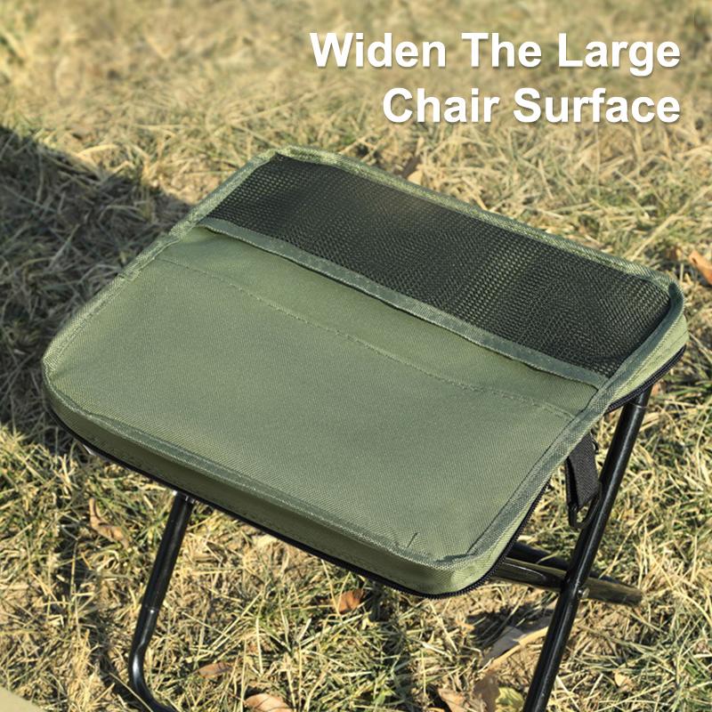 Foldable Backpack Stool Portable Folding Stool With Carry Bag Lightweight Mini Easy Carry Outdoor Chair For Travel