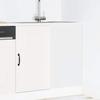Kitchen Base Cabinet, Kalmar, White, Wood-Based Material