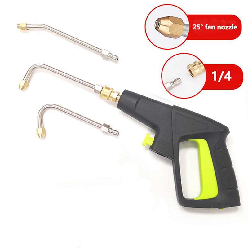 1Pcs Car Wash Accessories High Pressure Washer Spray Wand Extension Nozzle 4000Psi Spray Wand 1/4 Quick Connect