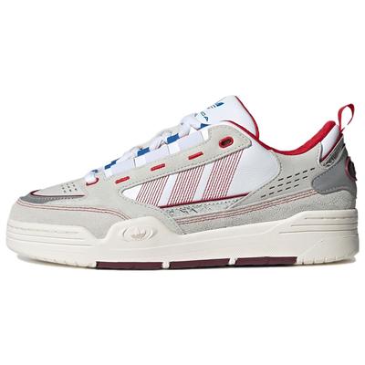 ADI2000 Chinesisches Neujahr Unisex Sneakers Weiße Schuhe-Weiß Scharlachrot GX6358