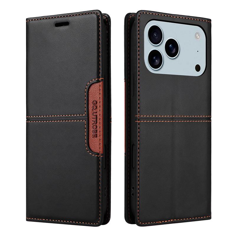Magnetic Wallet Anti-theft Leather Case For 2025 17 Air iPhone 17 16E 16 15 14 Plus 13 Pro Max Card Holder Phone Book Flip Cover
