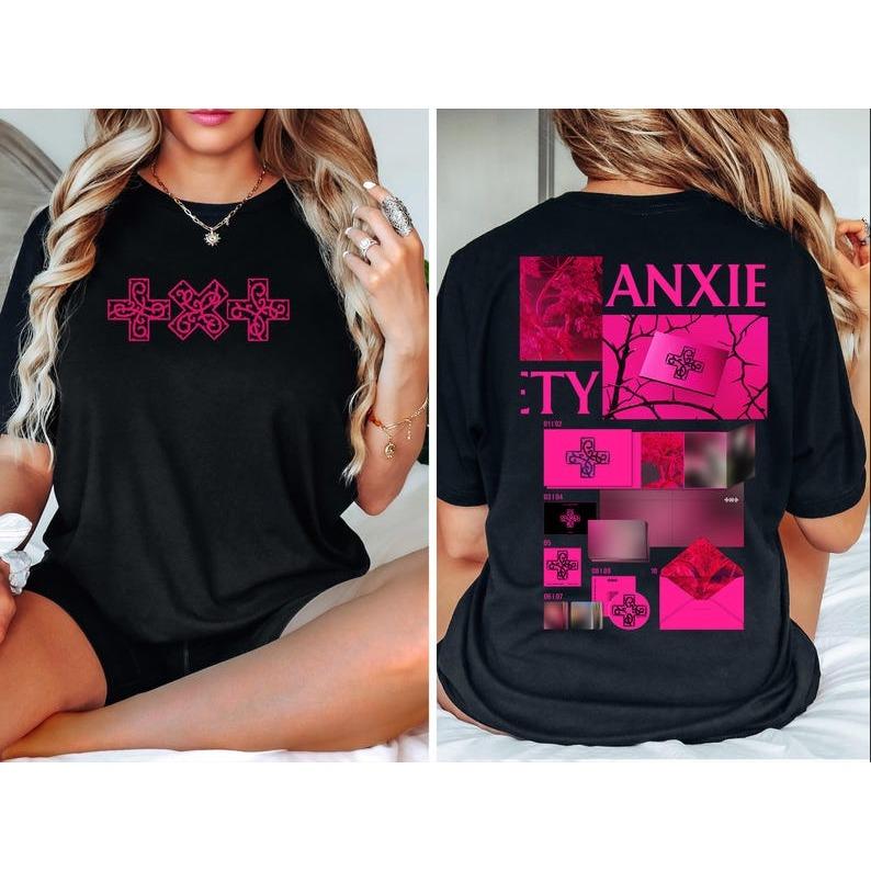 

2026 Summer Fashion Trendy Tee Men Women Vintage Top TXT Album Members Tomorrow X Together Characters Shirt MOA Hoodie Gift for Fans Men Women 4XL