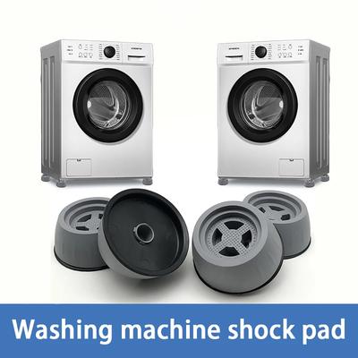 Washing Machine/Refrigerator Shock-Absorbing Pad PVC Furniture Foot Pad Round Shock-Absorbing&Anti Slip Increased Height Pad