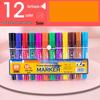 Snell 40-Color Double-Ended Oil-Based Marker Set for Children's Art and Professional Painting