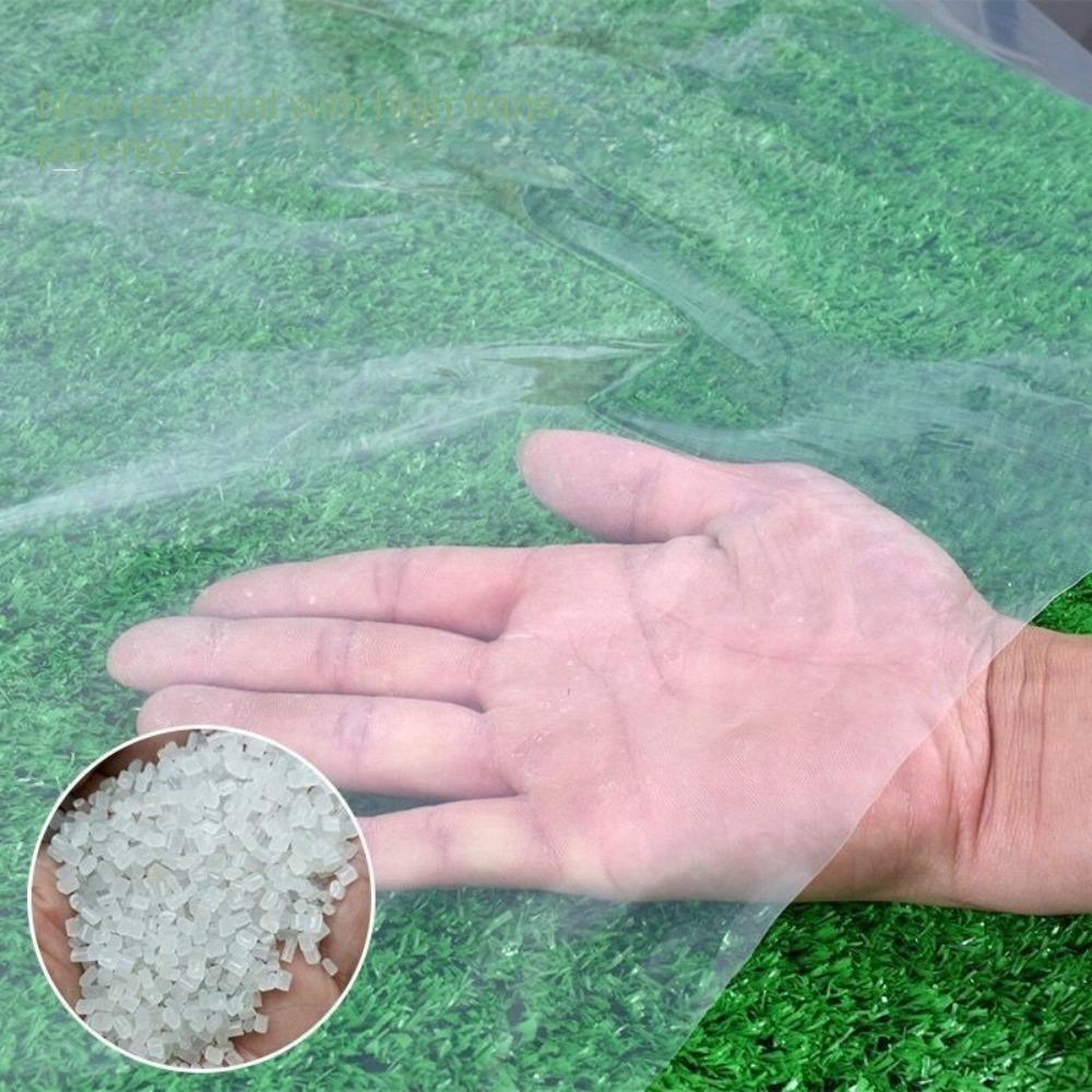 Dustproof Clear Greenhouse Film Plastic Hot House Cover Transparent Film  Garden Accessories