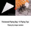 Disposable Piping Bag and Nozzle Baking Kit