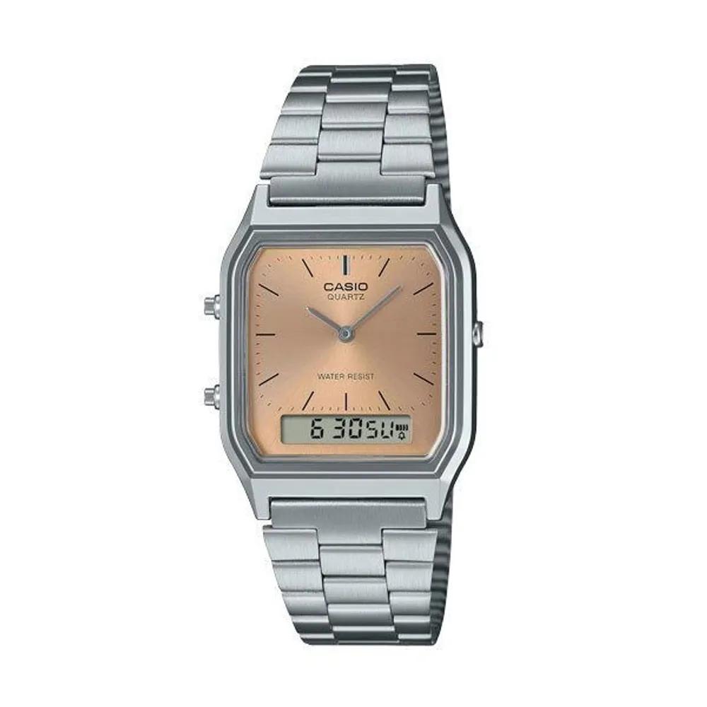 Cio Metal Watch Universal Electronic Vintage AQ-230A-4A