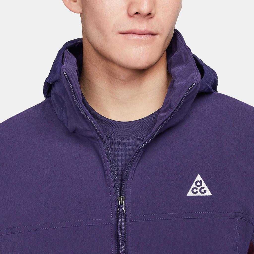 Nike Pánská bunda ACG Sun Farer Fialový inkoust DH3104-555