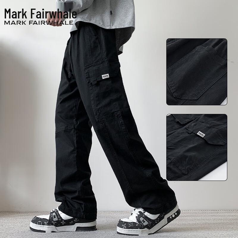 Mark Fairwhale Herren Straight-Leg Casual Cargo Hose