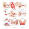 20Pcs Multi-Colors Nail Polish Strips Adhesive Gel Nail Sticker Gel Nail Strips
