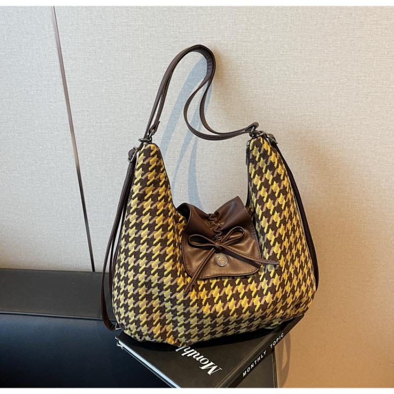 

Вместительная сумка-тоут для поездок на работу, женская, новая, осенне-зимняя, повседневная на плечо, модный трендовый дорожный рюкзак жёлтый