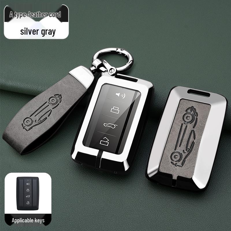 Tank 300 Car Key Cover Set: Compatible Key Shell & Protective Wrap with Buckle