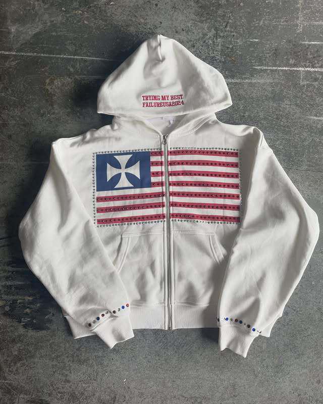 Unisex Mikina s kapucí a vyšívanou nášivkou s písmenem - Streetwear Hoodie
