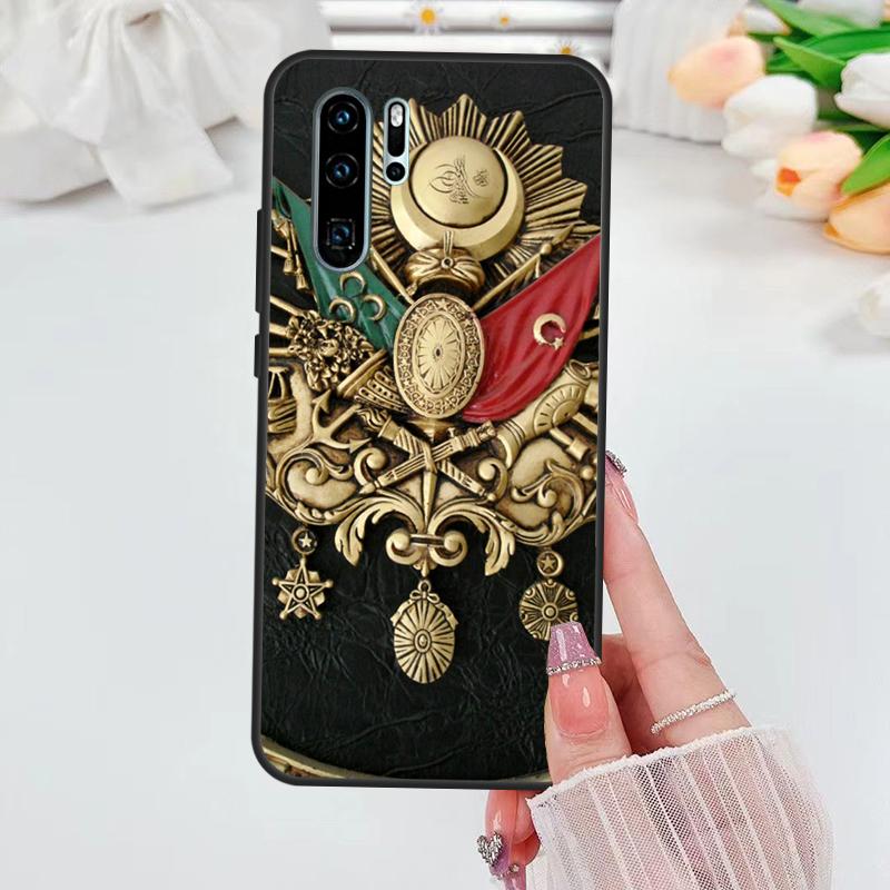 Ottoman Empire Coat Of Arms Case For Huawei Nova Y90 Y70 Y61 Y60 5T Nova 9 10 SE 3i 7i 8i 11i P40 P30 Lite P60 Pro Case