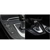 For BMW F20 F21 1 Series 116i 118i Accessories Carbon Fiber Gear Shift Control Panel Cover Interior Trim Car Styling 5D Sticker
