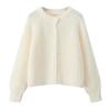 2025 Autumn Women's Long Sleeve Knit Cardigan Sweater Top - European & American Style