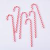 6 /1 Pack Acrylic Christmas Crutches 15CM Christmas Tree Decoration Small Crutches Candy Pendant Hanging Decorations For Christmas