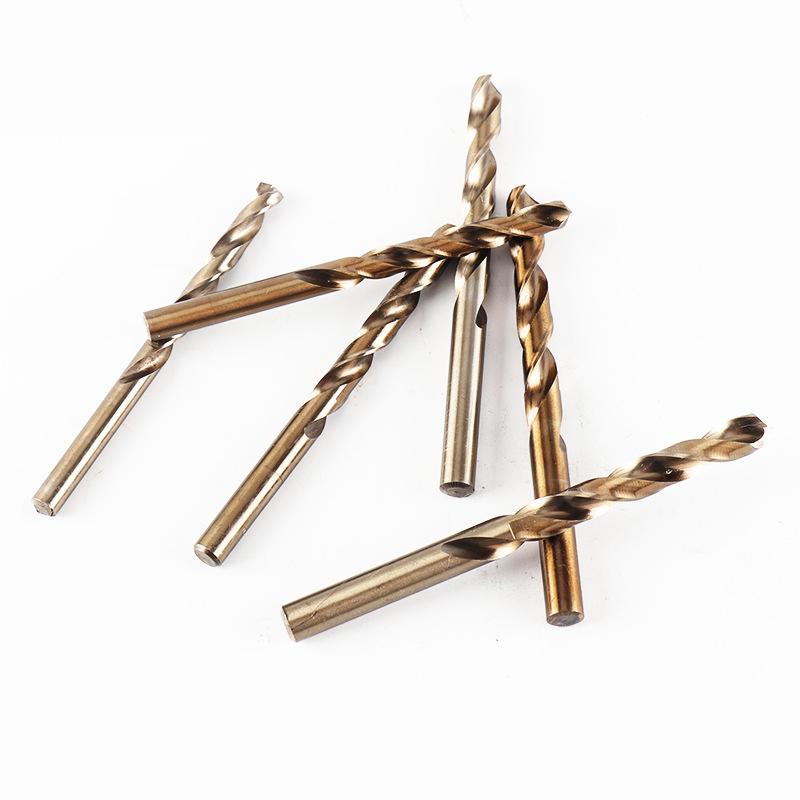 Free Shipping 19PCS/25PCS 1-10mm/1-13mm HSS M35 Cobalt Twist Drill Bit Set for Metal Wood Drilling