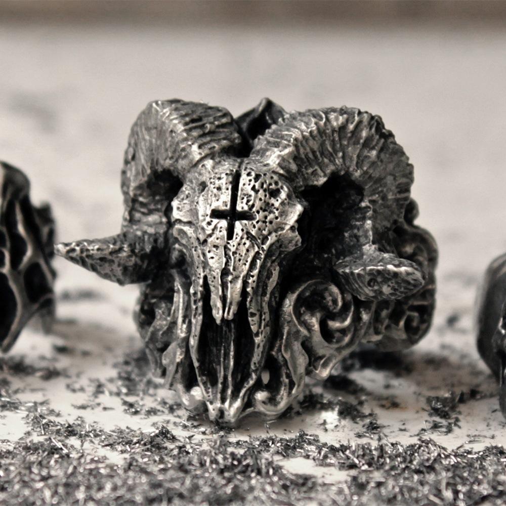 Schmuck Dominante Ziege Herrenmode Trendiger Ring