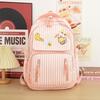 School bag new high value fresh sweet cute bee backpack junior high school students lightweight travel backpack