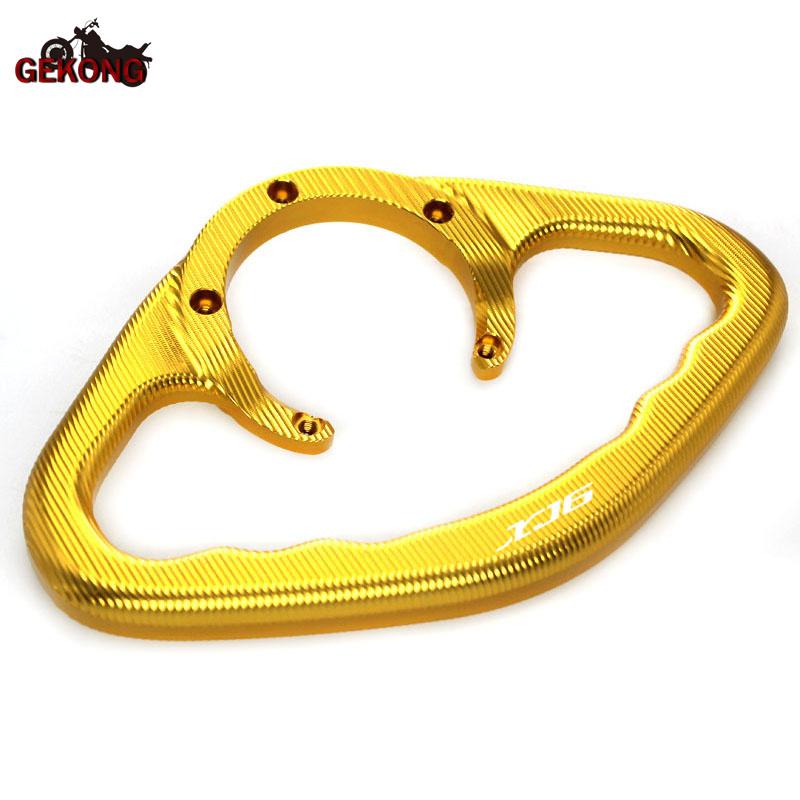 For YAMAHA XJ6 2009 2010 2011 2012 2013 2014 CNC Motorcycle Passenger Handgrips Hand Grip Tank Grab Bar Handles