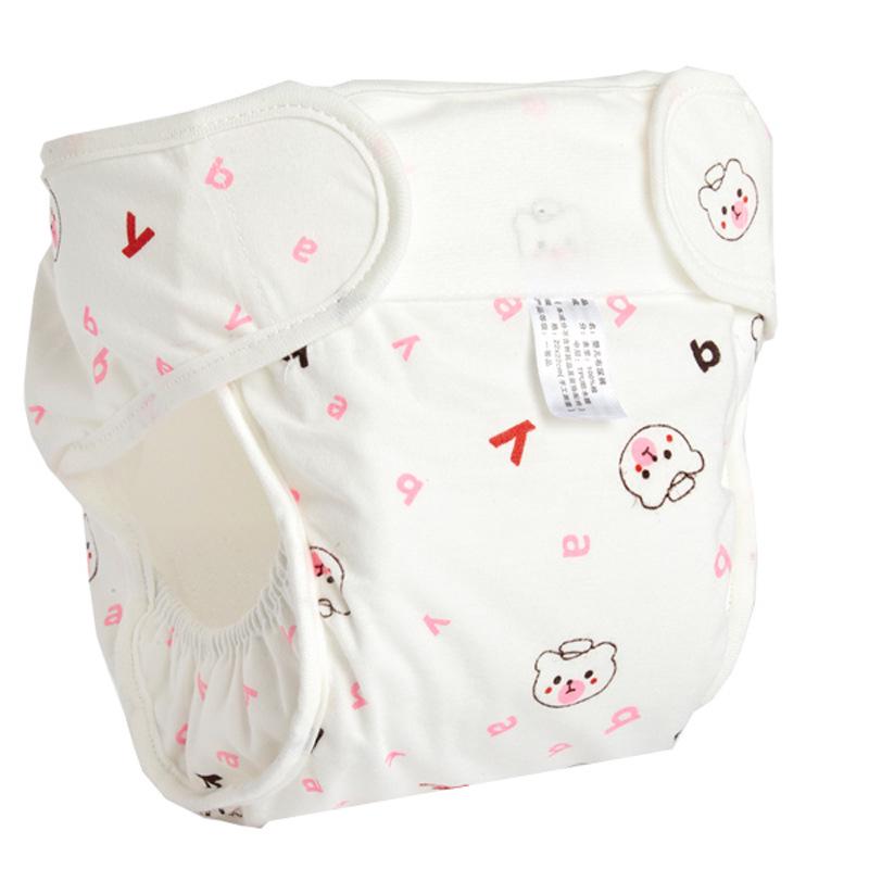 Breathable Pure Cotton Baby Diaper Pants: Waterproof, Leakproof, and Washable Training Underwear for Boys and Girls
