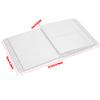 Quicksand Beads 64 Pockets 3 Inch   Photo Book Album For   Camera Photos(blue)