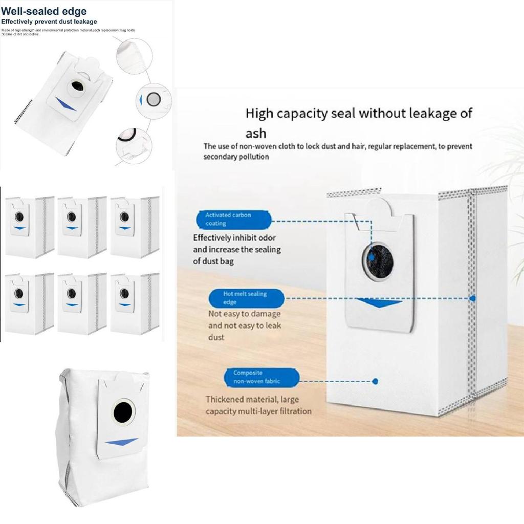 For Ecovacs Deebot X5 Pro X5 Omni Dust Bags For Home Cleaning