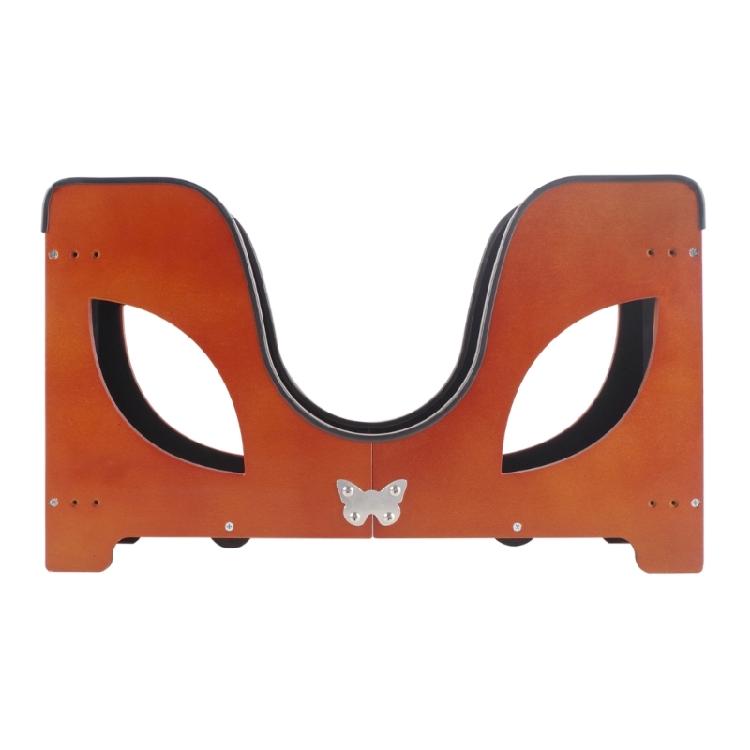 

Professional Barrels Shape Floor Display Instrument for Electric Ukulele Guitar Stand, Hollow Out Design Guitar Holder 1