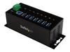 Hub USB 3.0 - STARTECH - ST7300USBME - 7 ports - Protection ESD - Montage sur rail DIN