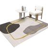 Modern Nordic Luxury Printed Floor Mat for Bedroom & Living Room