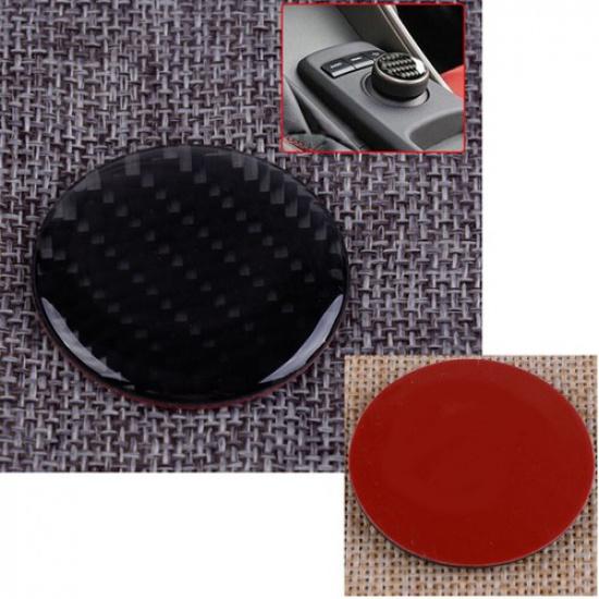 Carbon Fiber Center Control Knob Cover Trim For LEXUS IS250/300/350 2014-2018