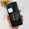 For Cover Vivo S18 5G Phone Case Initials Letter Soft Silicone Back Shell For Vivo S18 Pro Coques Bumper Transparent VivoS18 Pro